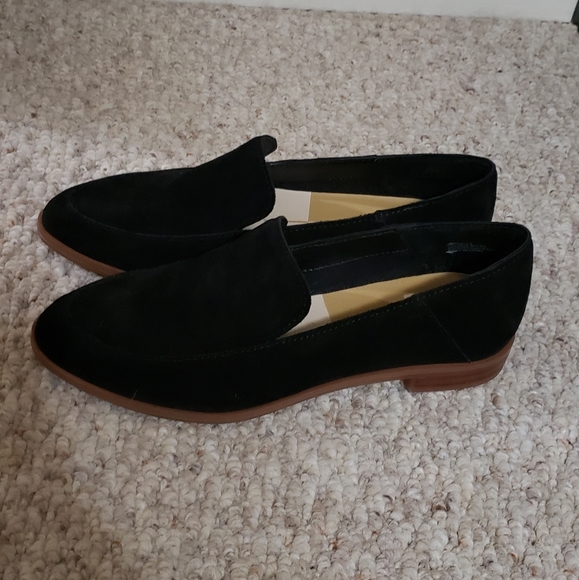 Dolce Vita Black Suede Loafers - Picture 2 of 3
